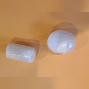 Polished Travel Size Selenite White Crystals, Fit In You Palm Or Pocket, Pick 1